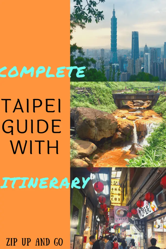 Guide to Taipei with Itinerary