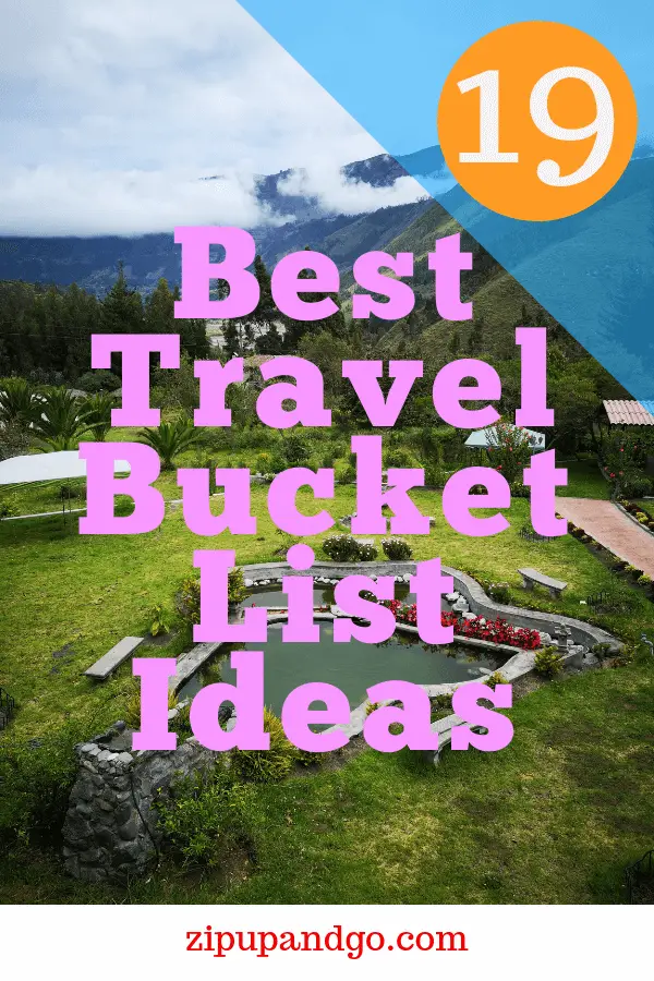 19 Travel Bucket List Ideas Pin 2