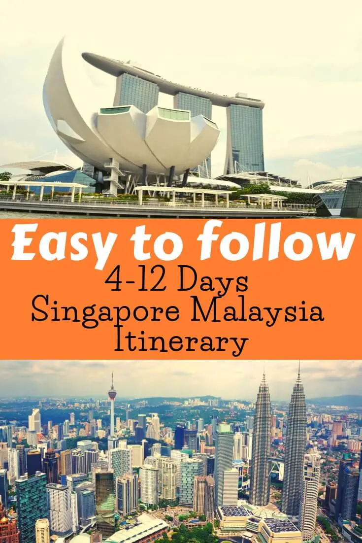 Singapore Malaysia Itinerary Pin 1