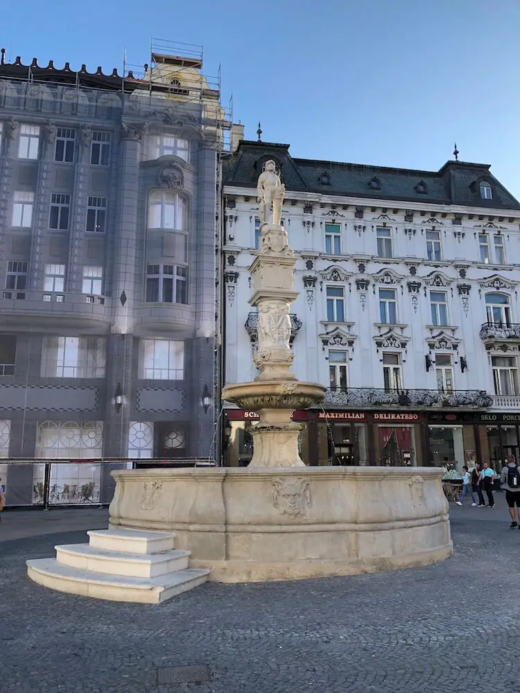 Maximilian Fountain Bratislava
