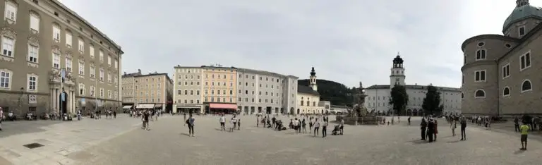 Residenzplatz Vienna to Salzburg day trip