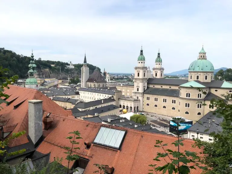 View of Salzburg Cathedral Vienna to Salzburg day trip