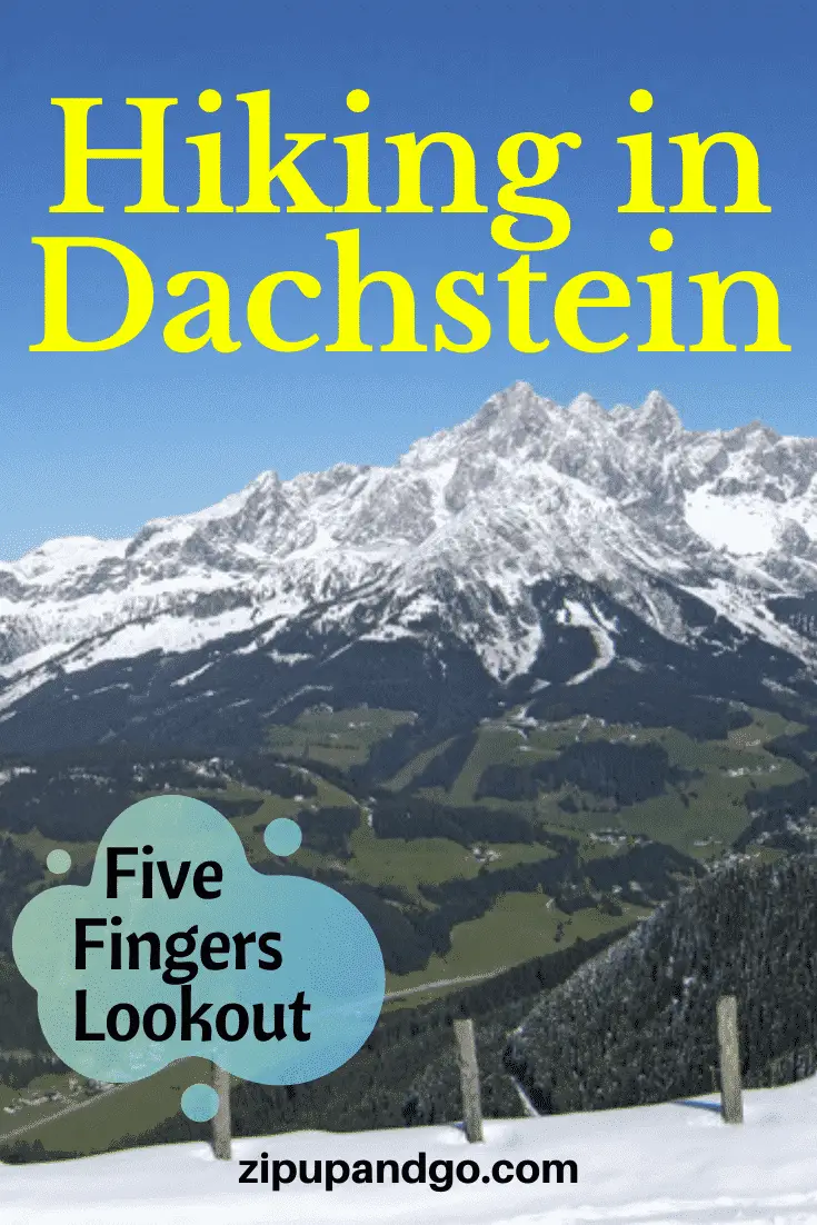 Hiking in Dachstein Pin 2