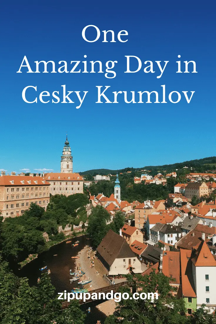 One Amazing Day in Cesky Krumlov pin 1