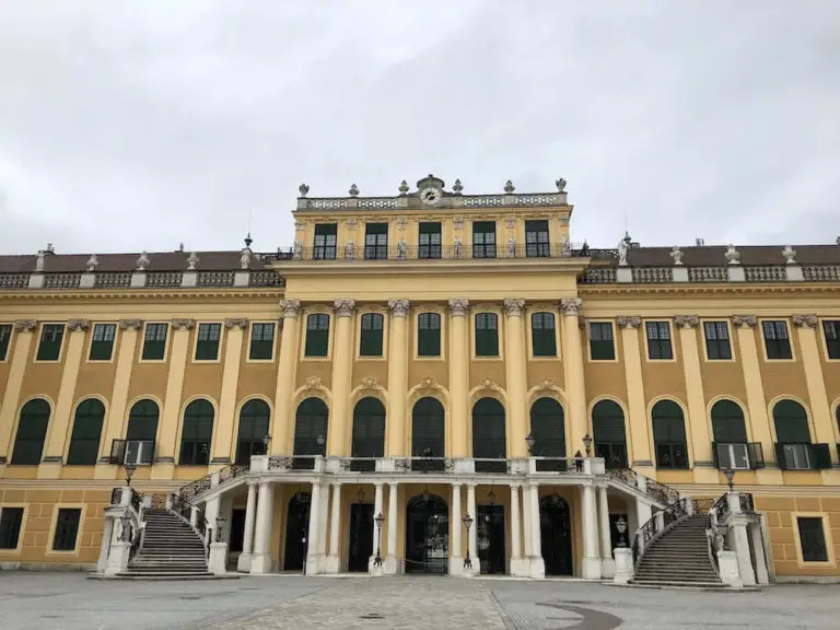 Schronbrunn Palace Vienna Austria Itinerary