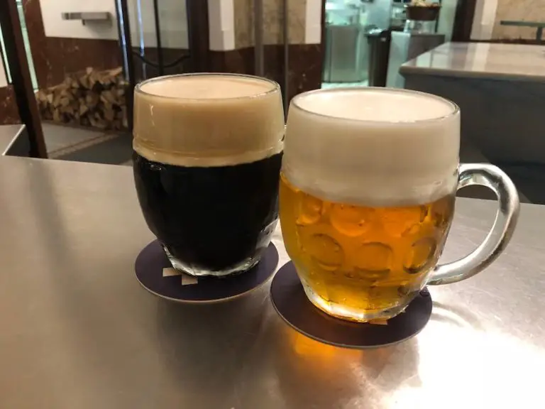 Czech beer in prague kantyna