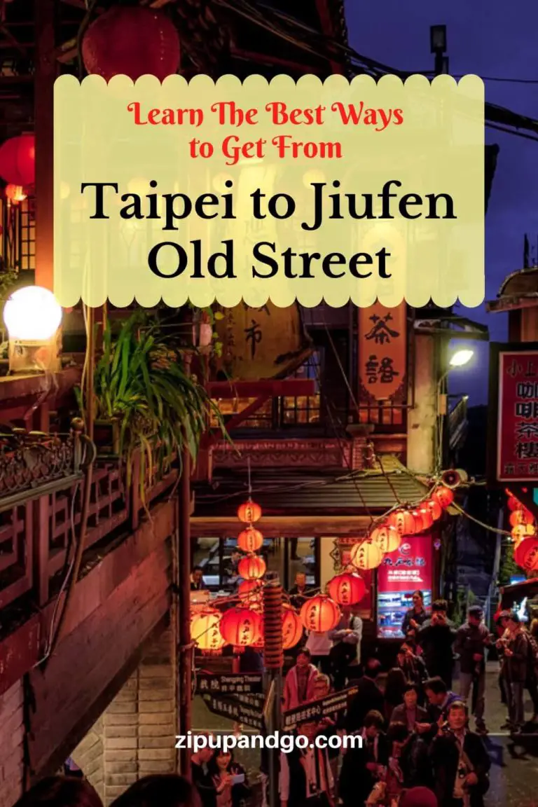 Learn the Best Ways to Get from Taipei to Jiufen Old Street Pin 2