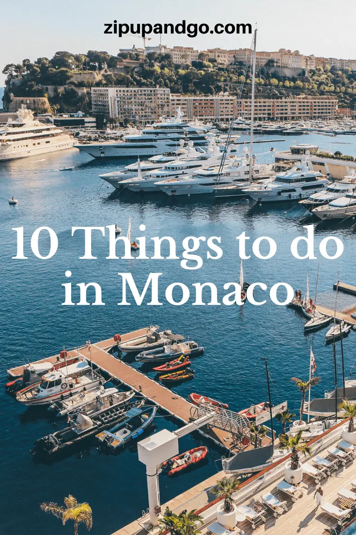 One day in Monaco 10 things to do in Monaco pin 1