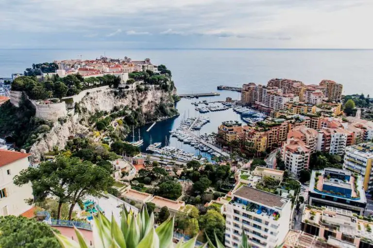 View from Exotic Garden Monaco