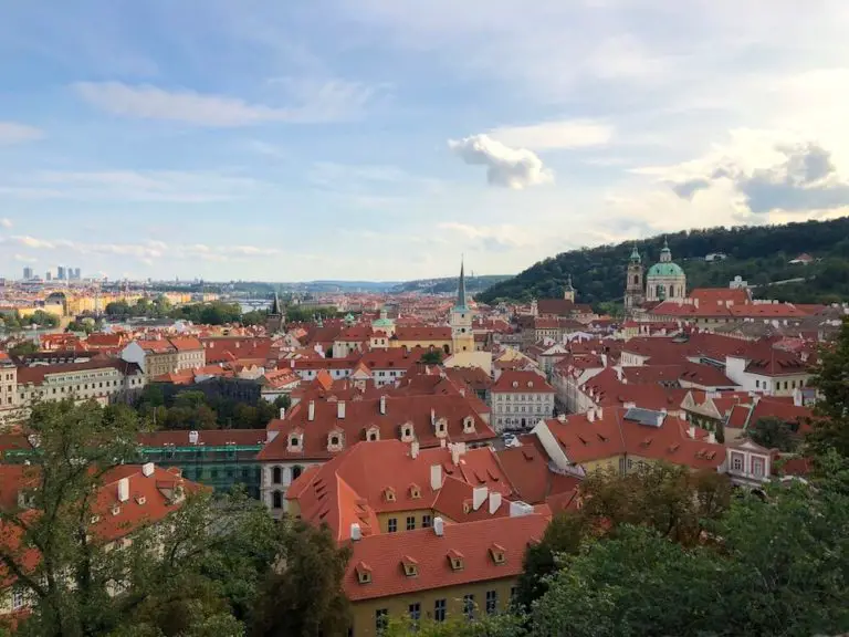 View over Prague