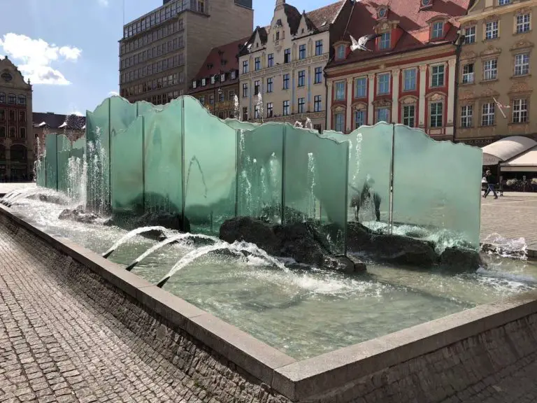 Zdroj Fountain in Market Square Wroclaw