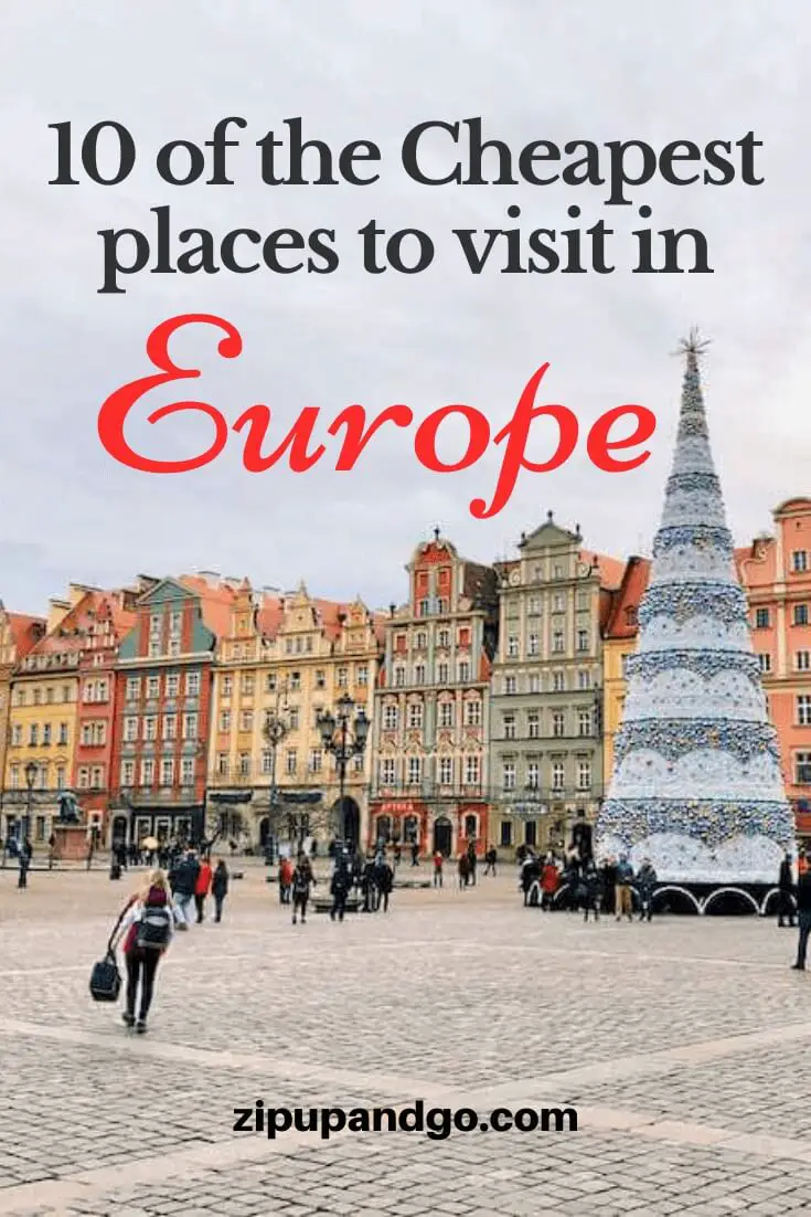 10 of the cheapest places to visit in Europe Pin 1