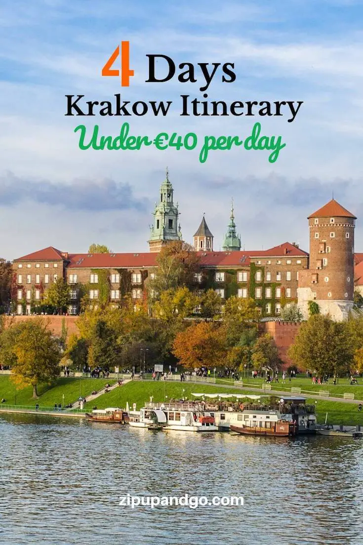 4 Days Krakow Itinerary under €40 per day