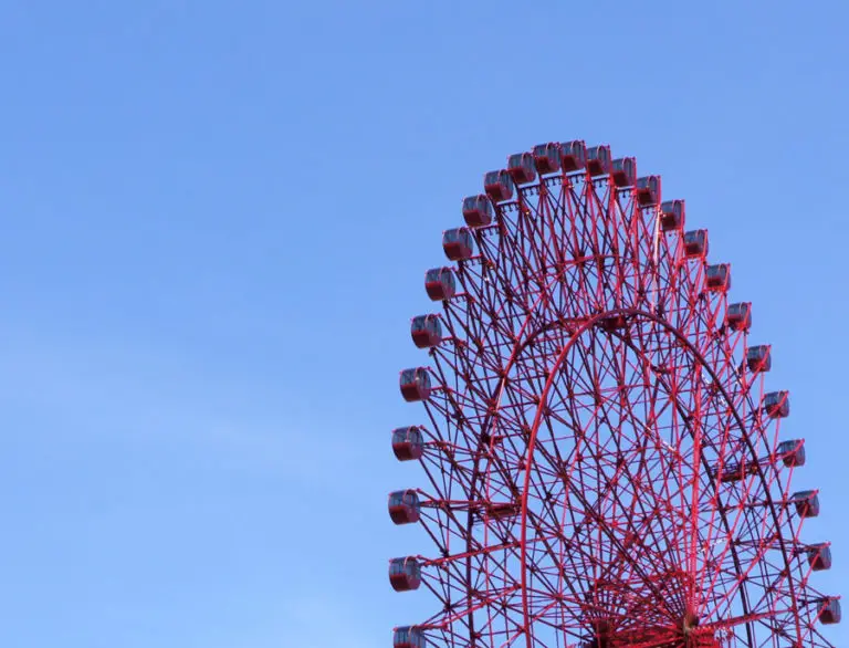 HEP FIVE Red Ferris Wheel Osaka