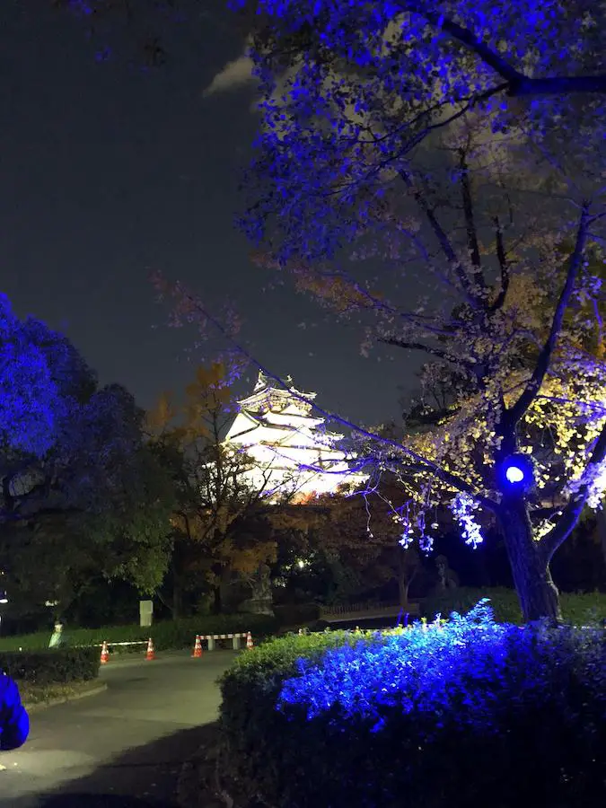 Osaka Castle Park Sakuma Lumina