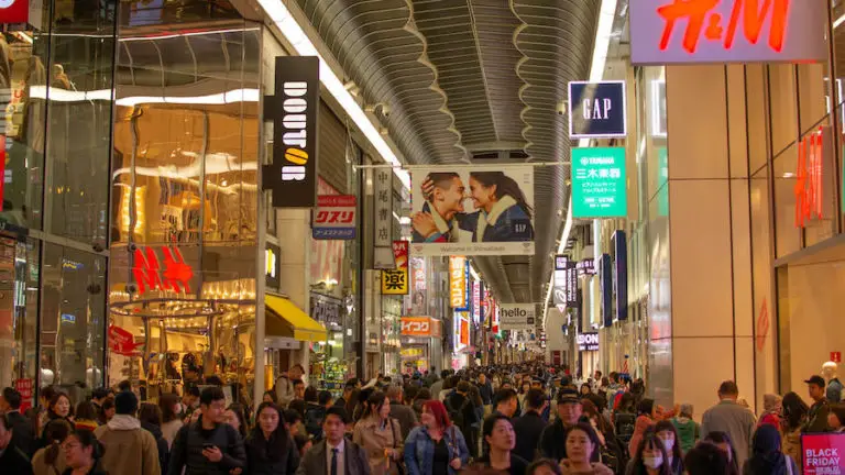 Shinsaibashi Street Osaka