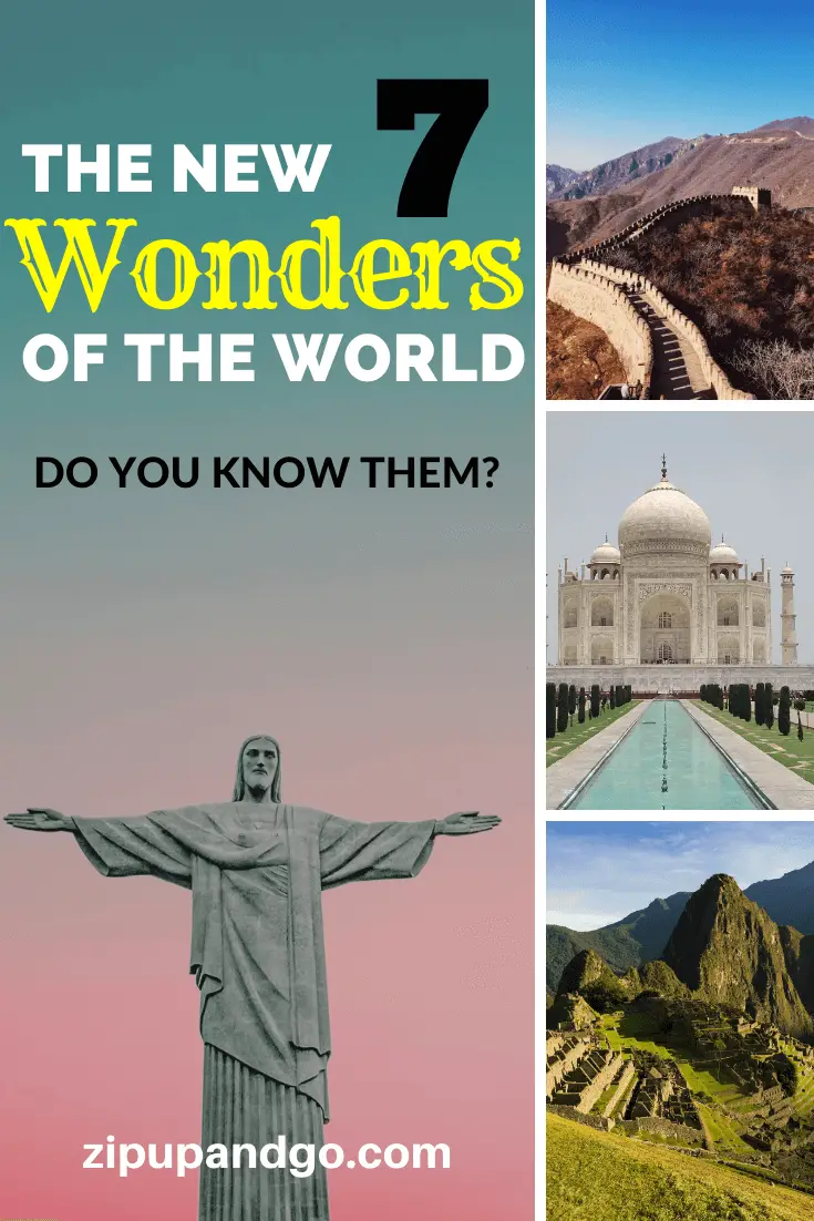 The New 7 Wonders of the World Pin 1