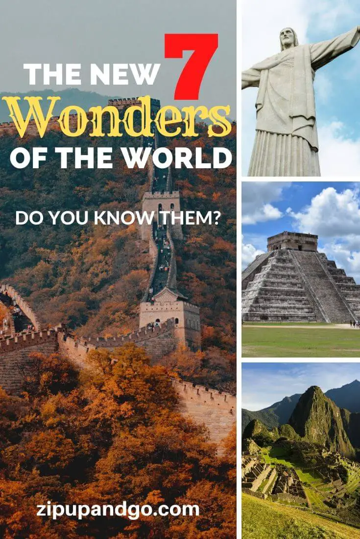 The new 7 Wonders of the world pinterest 2