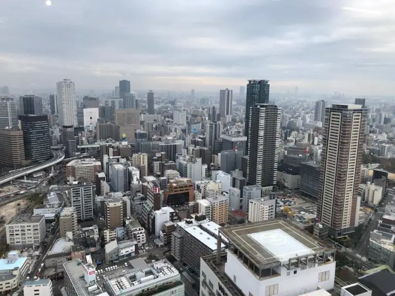 View from Umeda Sky Building Osaka