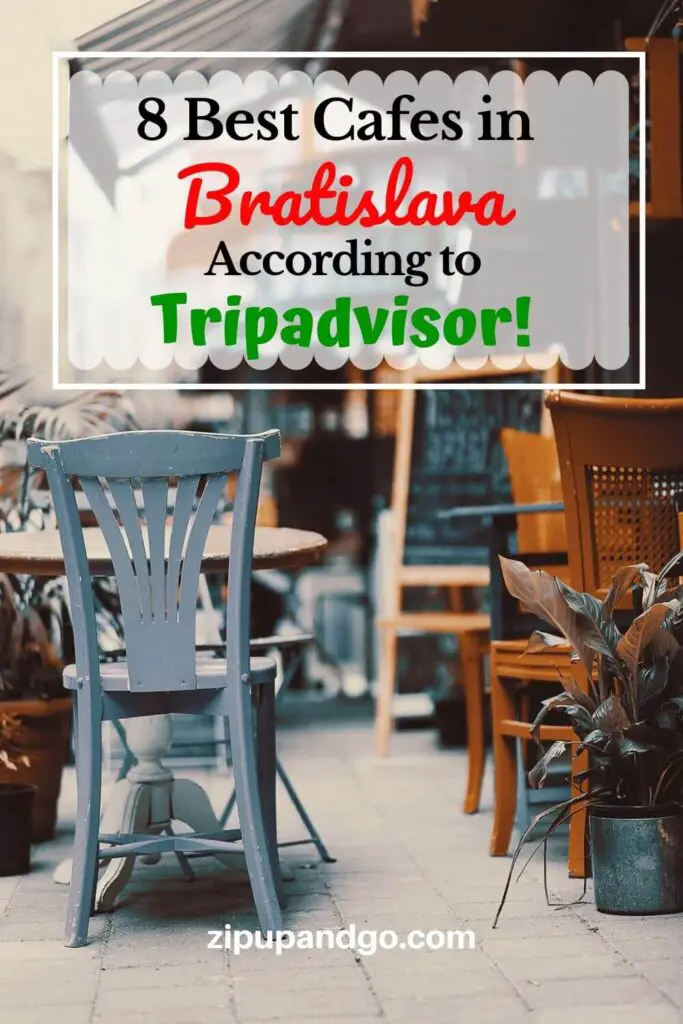 8 Best Cafes in Bratislava according to Tripadvisor pin 2