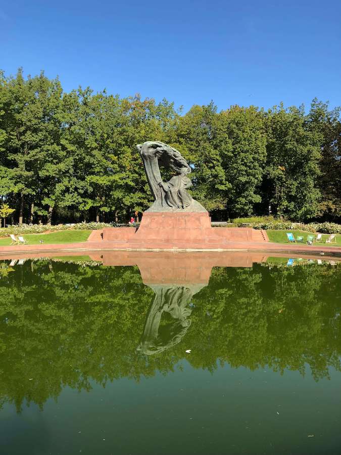 Frederic Chopin Monument Warsaw