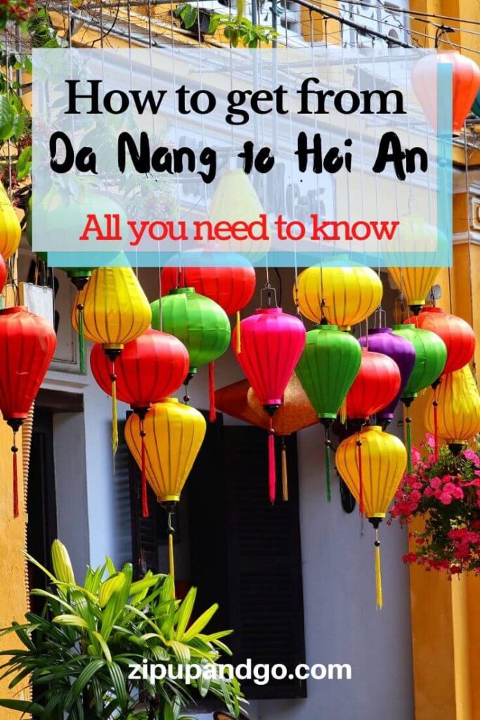 How to get from Da Nang to Hoi An