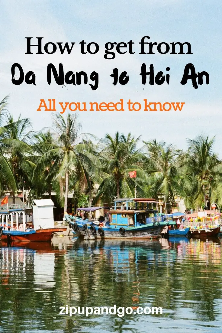 How to get from Da Nang to Hoi An Pin 1
