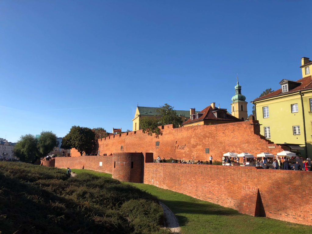 View from Royal Castle Warsaw