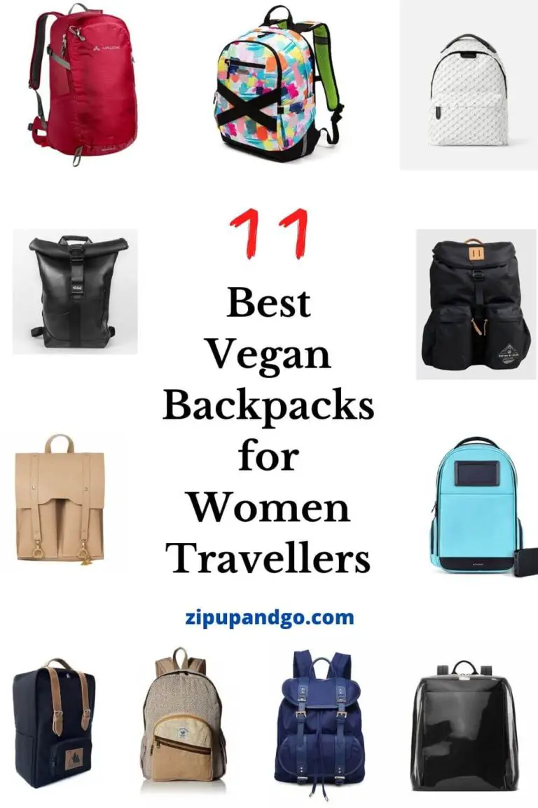 best vegan backpacks for women travellers pin 1