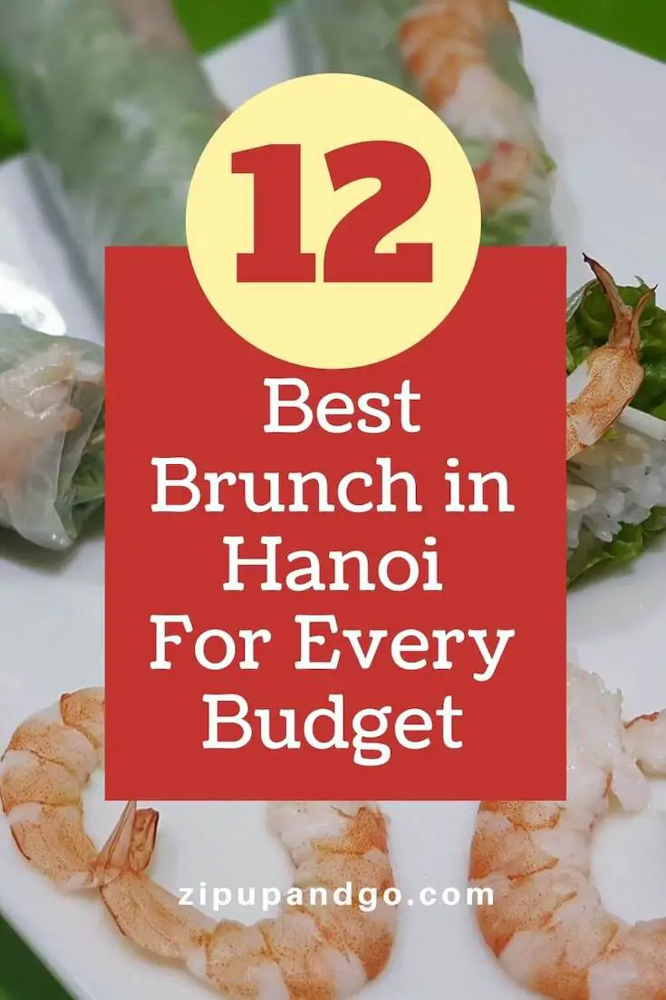 12 Best Brunch in Hanoi for Every Budget pinterest 1