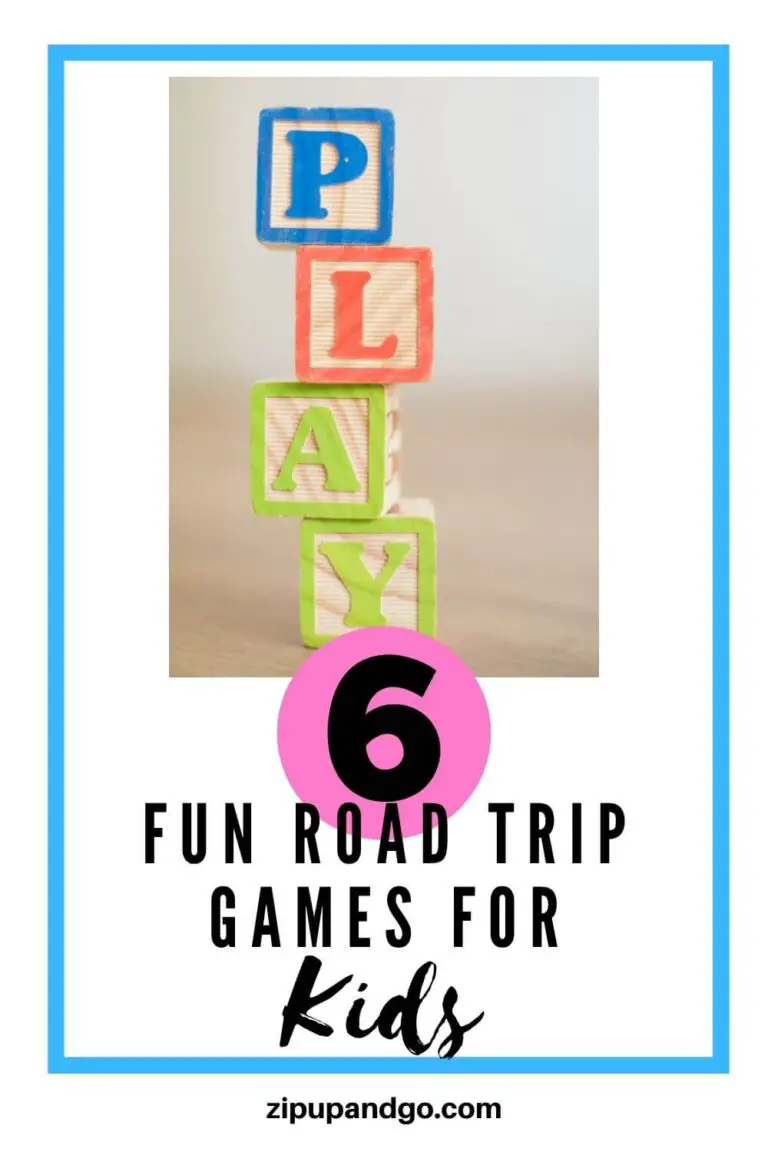6 Fun Road Trip Games for Kids pin 1