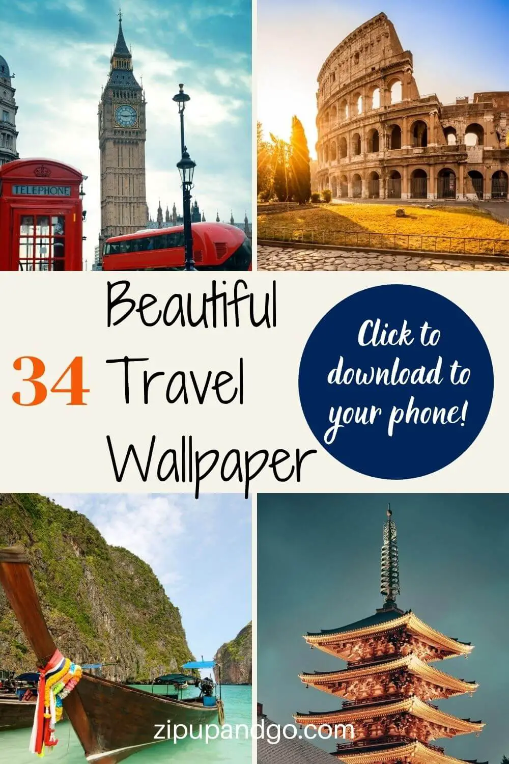 34 Beautiful Travel Aesthetic Wallpapers To Dream About Travel - Zip Up