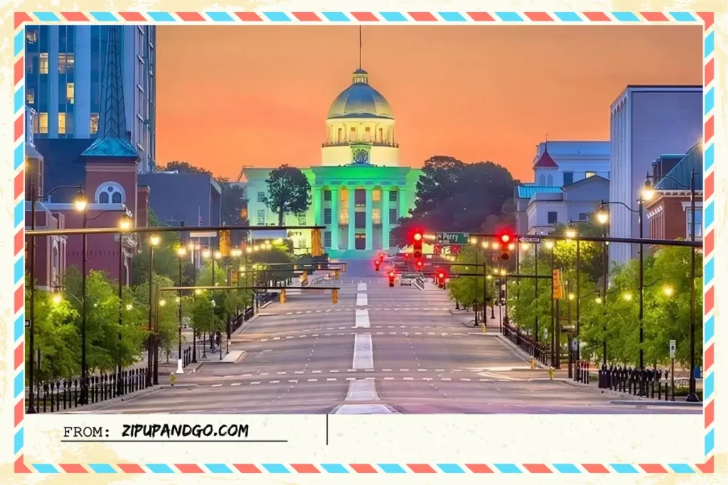 Montgomery the capital of Alabama